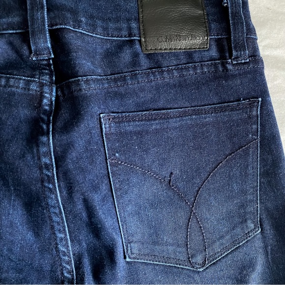 Calvin Klein Dark Bootcut Jeans, 27 - Picture 5 of 5